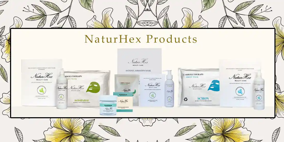 NaturHex products محصولات ناچورهکس