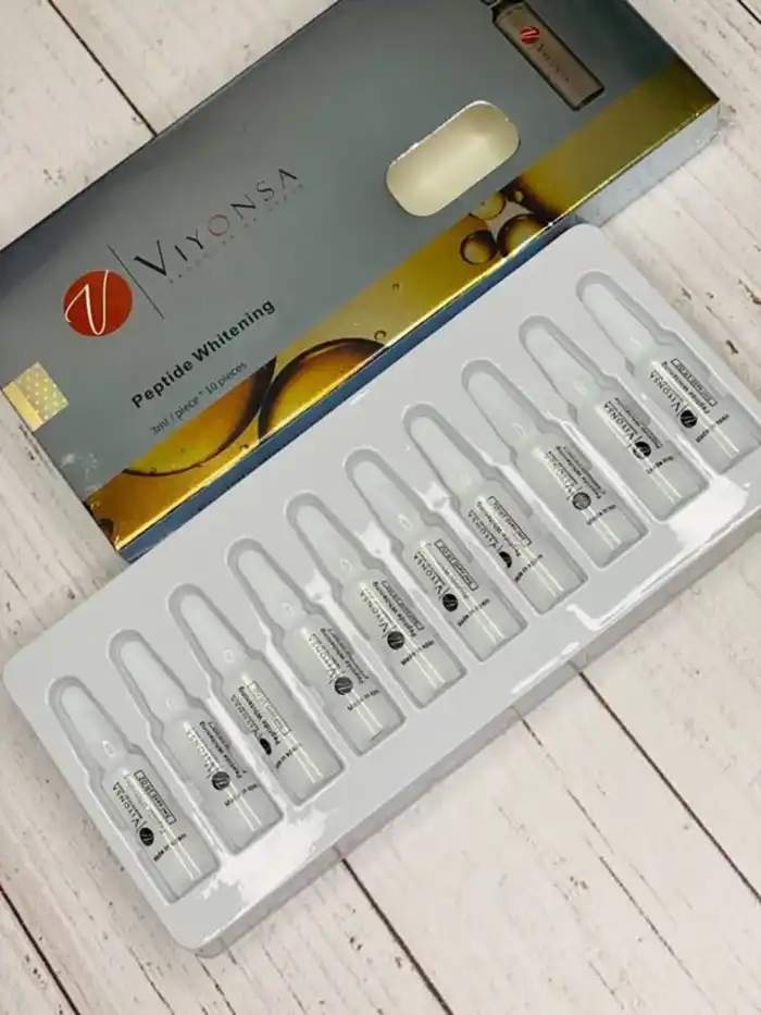 Peptide Whitening Vials viyonsa 0002 ویال میکرونیدلینگ پپتید روشن کننده ویونسا
