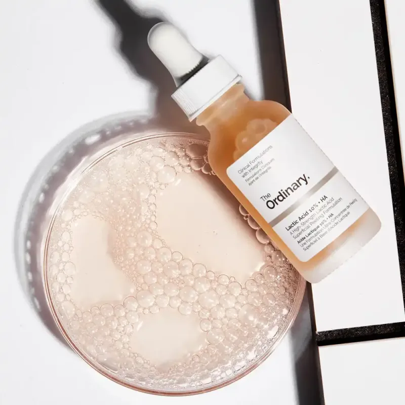 The Ordinary Lactic Acid 10% 00004 سرم لاکتیک اسید 10درصد و هیالورونیک اسید اوردینری