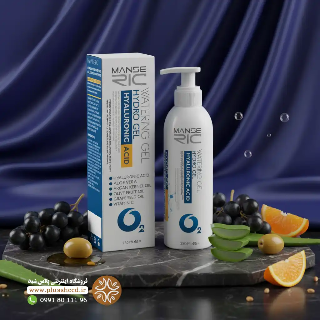ژل آبرسان هیالورنیک اسید مانسریک 250 میلی 11 ژل آبرسان هیالورنیک اسید مانسریک 250 میلی
