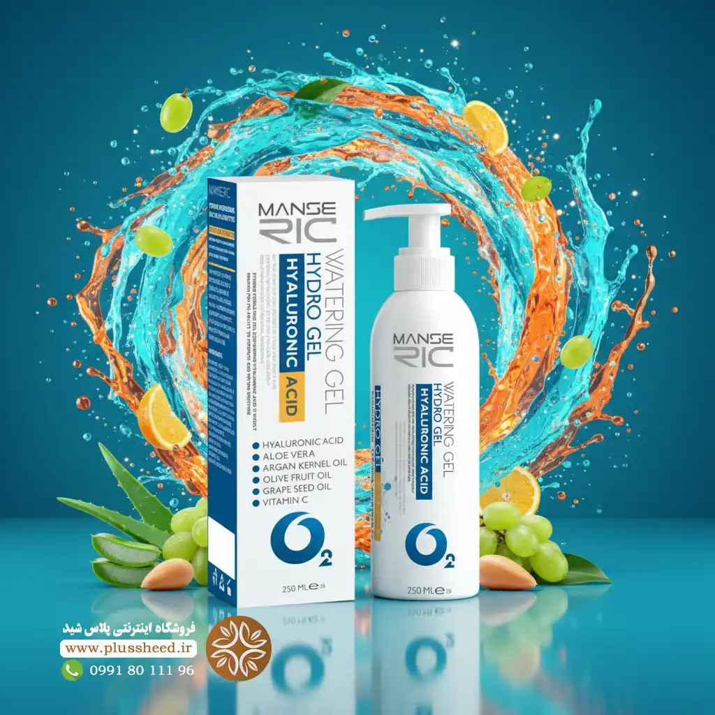 ژل آبرسان هیالورنیک اسید مانسریک 250 میلی 12 ژل آبرسان هیالورنیک اسید مانسریک 250 میلی