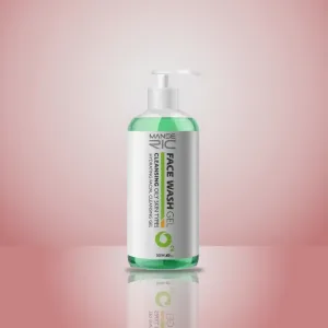 ژل شستشوی صورت پوست چرب مانسریک 500 میلی