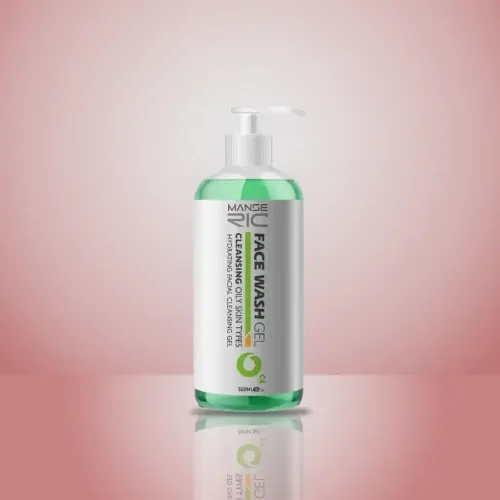 ژل شستشوی صورت پوست چرب مانسریک