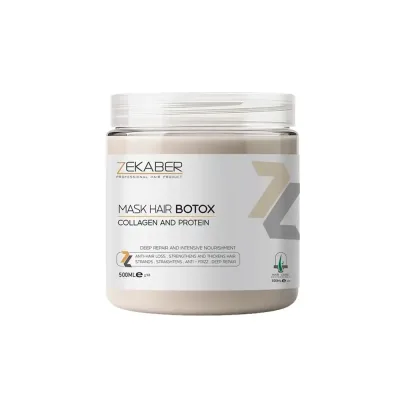 فروشگاه تجهیزات زیبایی پزشکی پلاس شید 97 Zekaber Hair Botox Repairing Mask 0002