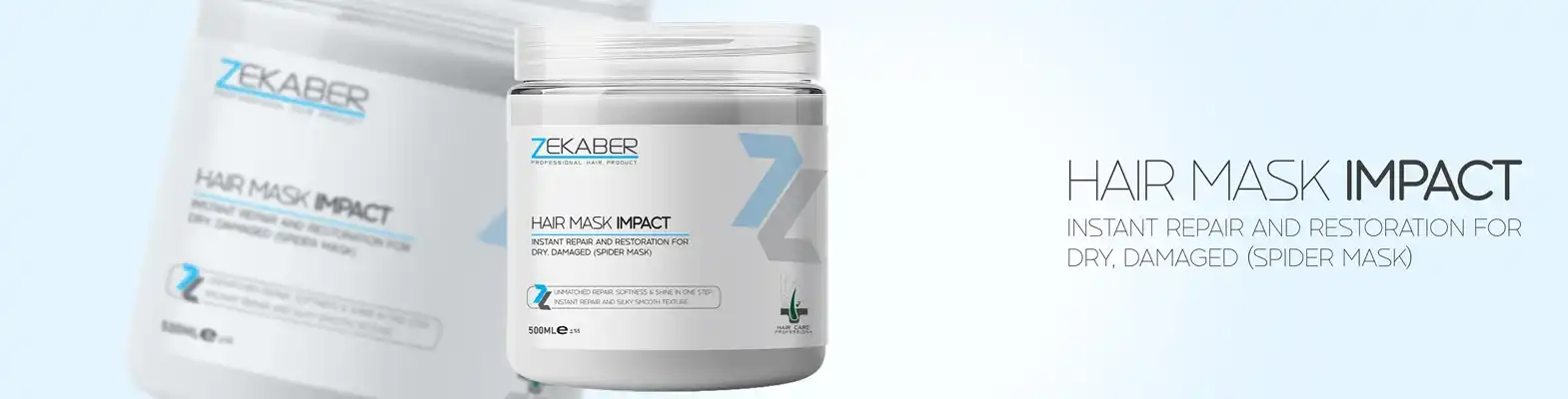 ماسک مو ایمپکت عنکوبتی زکابر