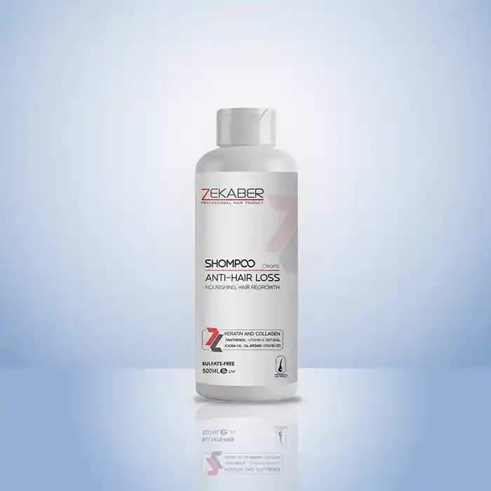 شامپو فری سولفات ضد ریزش مو زکابر