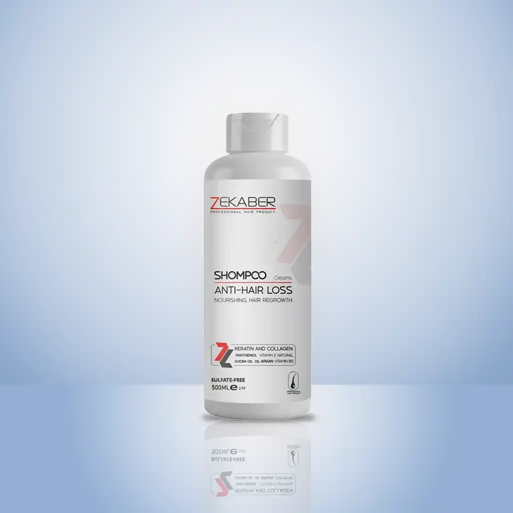 شامپو فری سولفات ضد ریزش مو زکابر