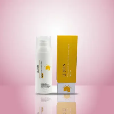 فروشگاه تجهیزات زیبایی پزشکی پلاس شید 100 whitening sun protection cream lesoin 00001