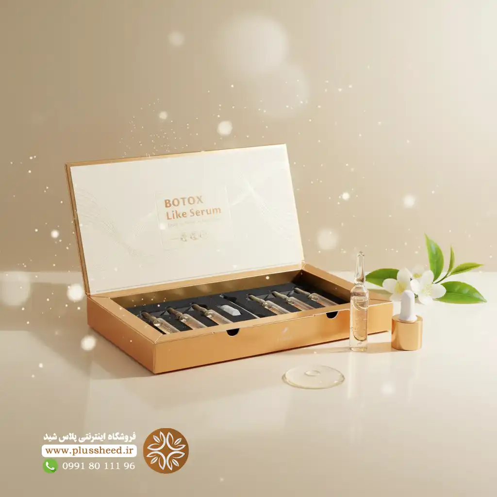 سرم شبه بوتاکس لوسوئن Botox-Like | بررسی تخصصی ، مزایا، نحوه استفاده و خرید 3 Le soin botox like serum expert review 0002