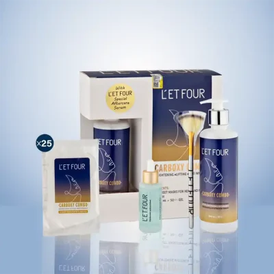 فروشگاه تجهیزات فیشیال و محصولات مراقبت پوست و مو | پلاس شید 110 letfour carboxy combo package 00001