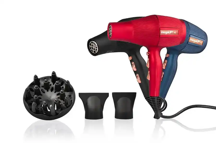 megaup-2600w-professional-hair-dryer 00002 خرید سشوار حرفه ای مگاآپ ۲۶۰۰ وات | قدرتمند و سالنی