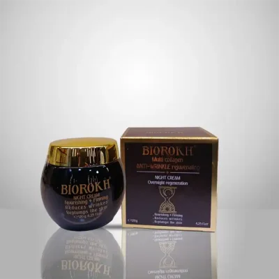 فروشگاه تجهیزات فیشیال و محصولات مراقبت پوست و مو | پلاس شید 95 biorokh night cream 120ml 00001