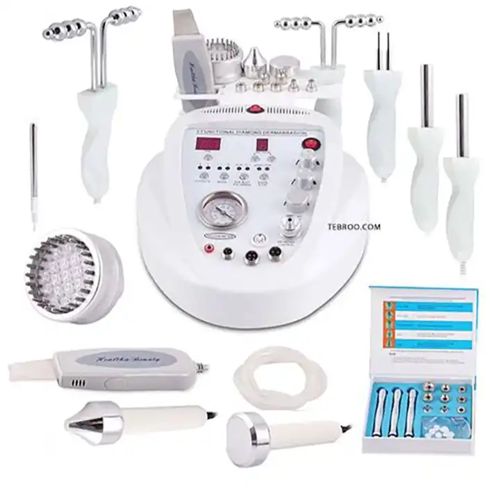 diamond-microcurrent-therapy-device-2026 00003 دستگاه میکروکارنت تراپی دیاموند 2026 | خرید دستگاه 8 کاره جوانسازی، لیفت و فیشیال