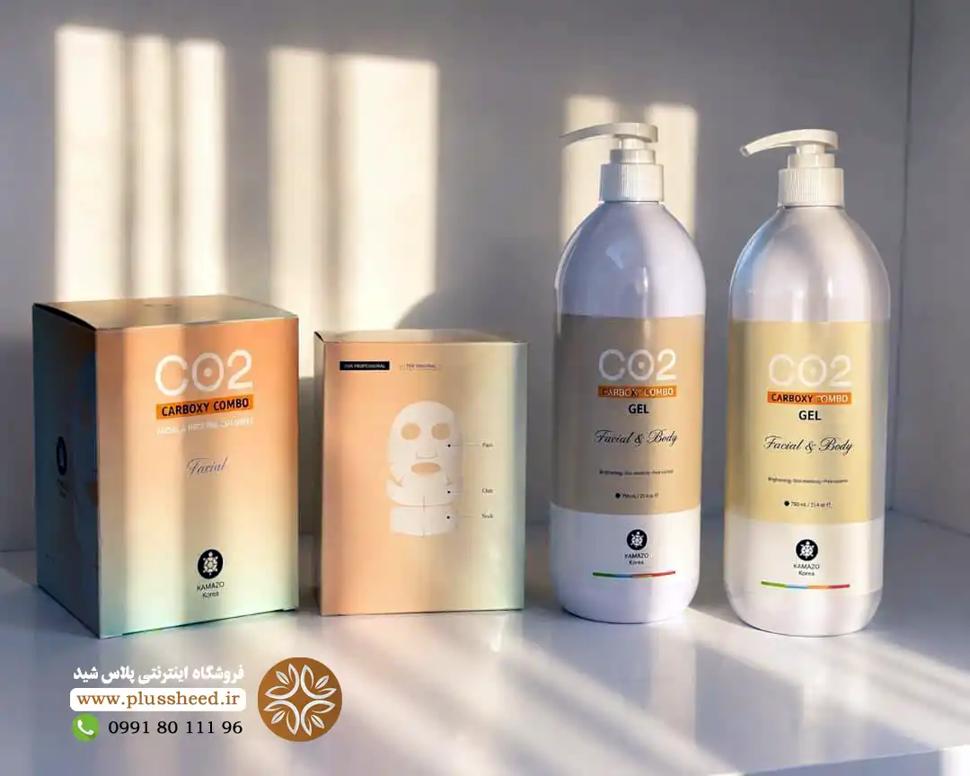 kamazo-carboxy-gel-750ml 0004 ژل کربوکسی کامازو 750 میل همراه با ماسک ورقی