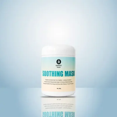 فروشگاه تجهیزات فیشیال و محصولات مراقبت پوست و مو | پلاس شید 80 kamazo soothing mask 500g 00001
