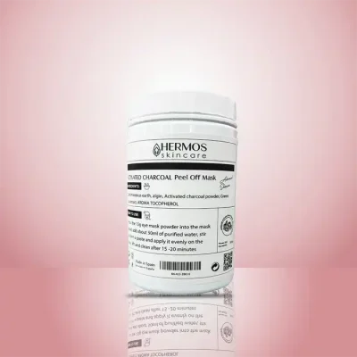 فروشگاه تجهیزات فیشیال و محصولات مراقبت پوست و مو | پلاس شید 80 hermos activated charcoal peel off mask 300g 00001