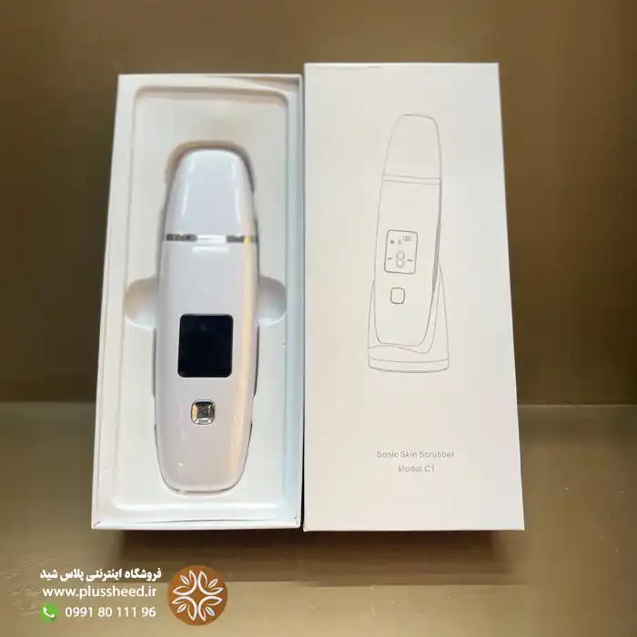 ultrasonic-face-scrubber-c1 0002 اتو صورت اولتراسونیک C1 | اسکرابر پوست برای پاکسازی و فیشیال