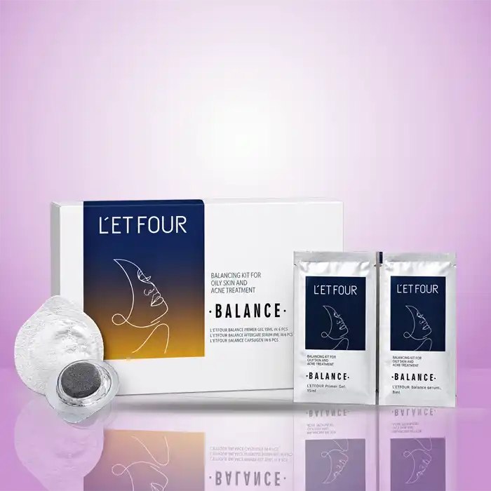 کیت پلاژن بالانس لتفور | LET FOUR Balance برای پوست چرب و مستعد جوش