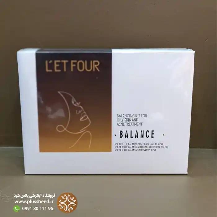 letfour-balance-pollogen-kit 00002 کیت پلاژن بالانس لتفور | LET FOUR Balance برای پوست چرب و مستعد جوش